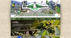 Desktop Screenshot of birdingecotours.com